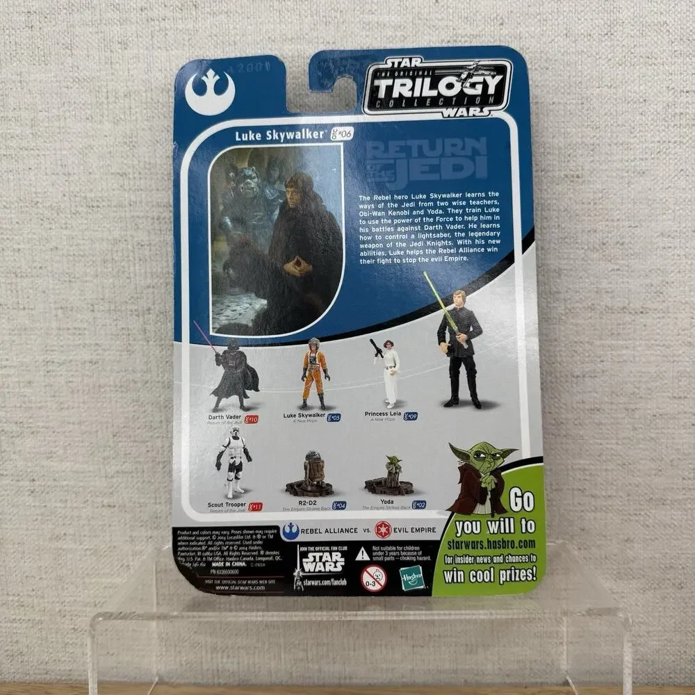 Star Wars Jedi Luke Skywalker Figure The Original Trilogy Collection OTC #06 New